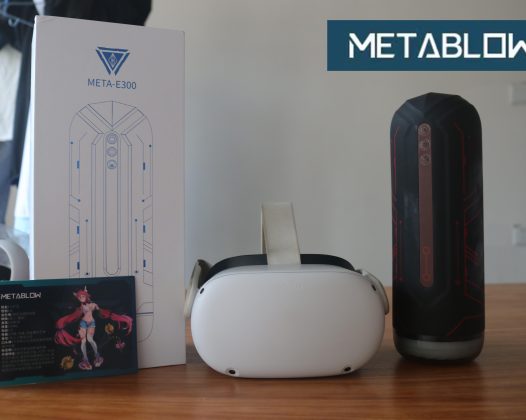 METABLOW-E300电动飞机杯评测，赛博朋克，科技狠活，阿鉴助理亲自下海！
